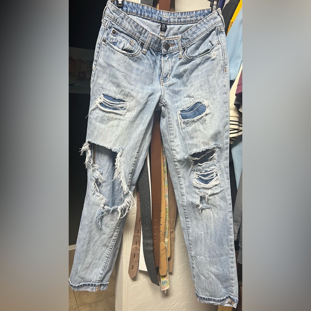 Gap Sexy Boyfriend Fit Jeans